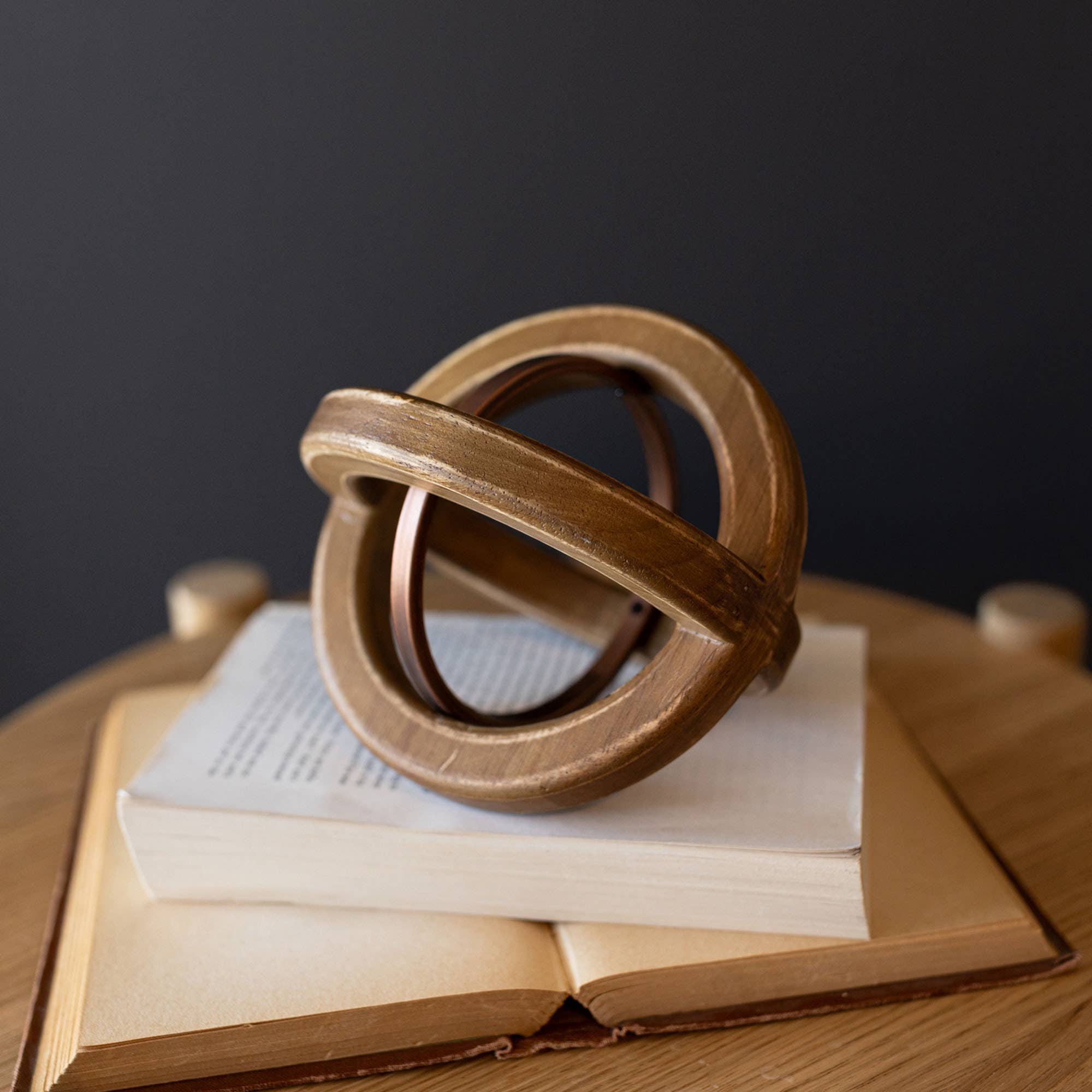 Mara Metal and Wood Decorative Accent