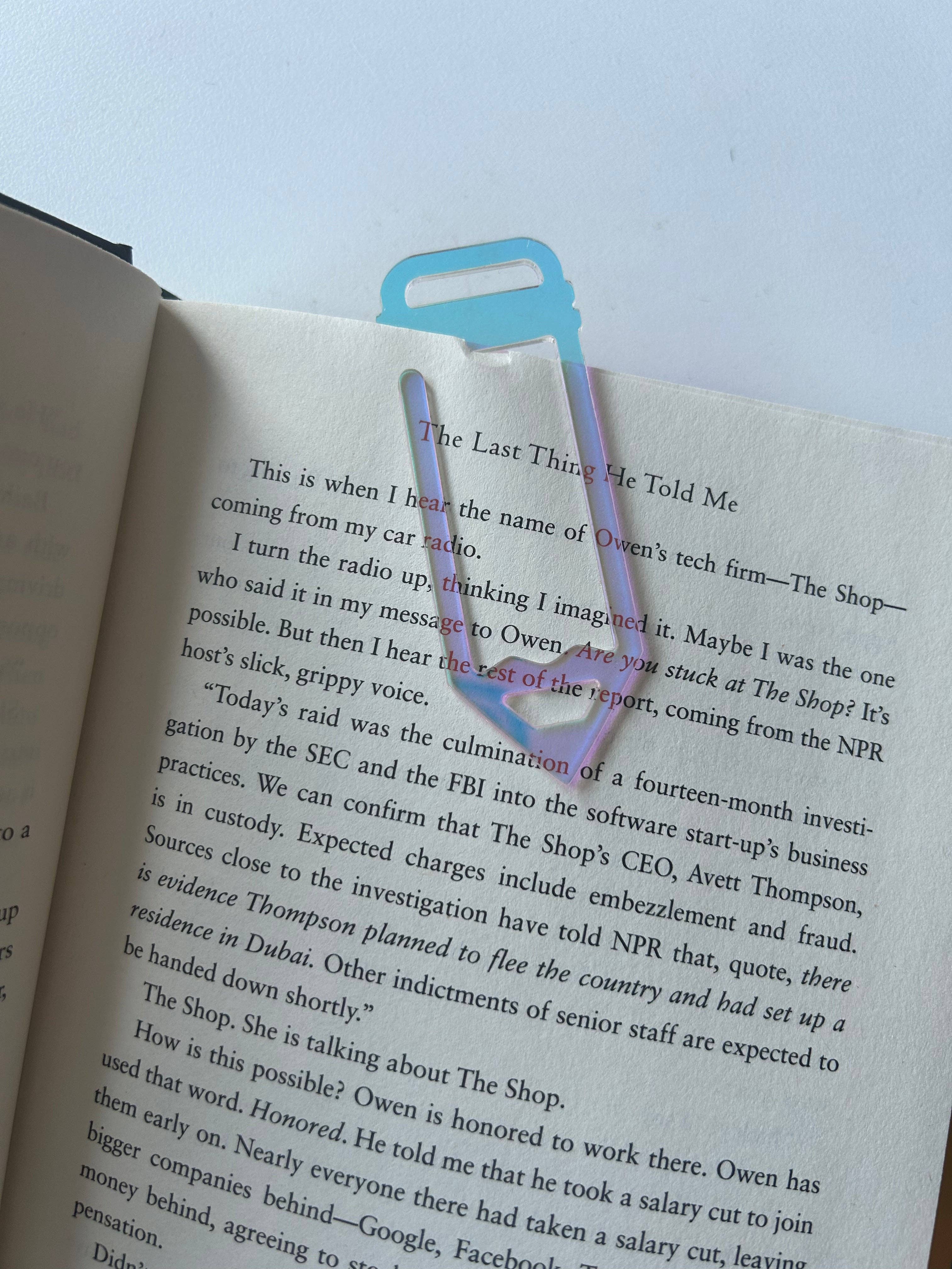 Acrylic Bookmarks