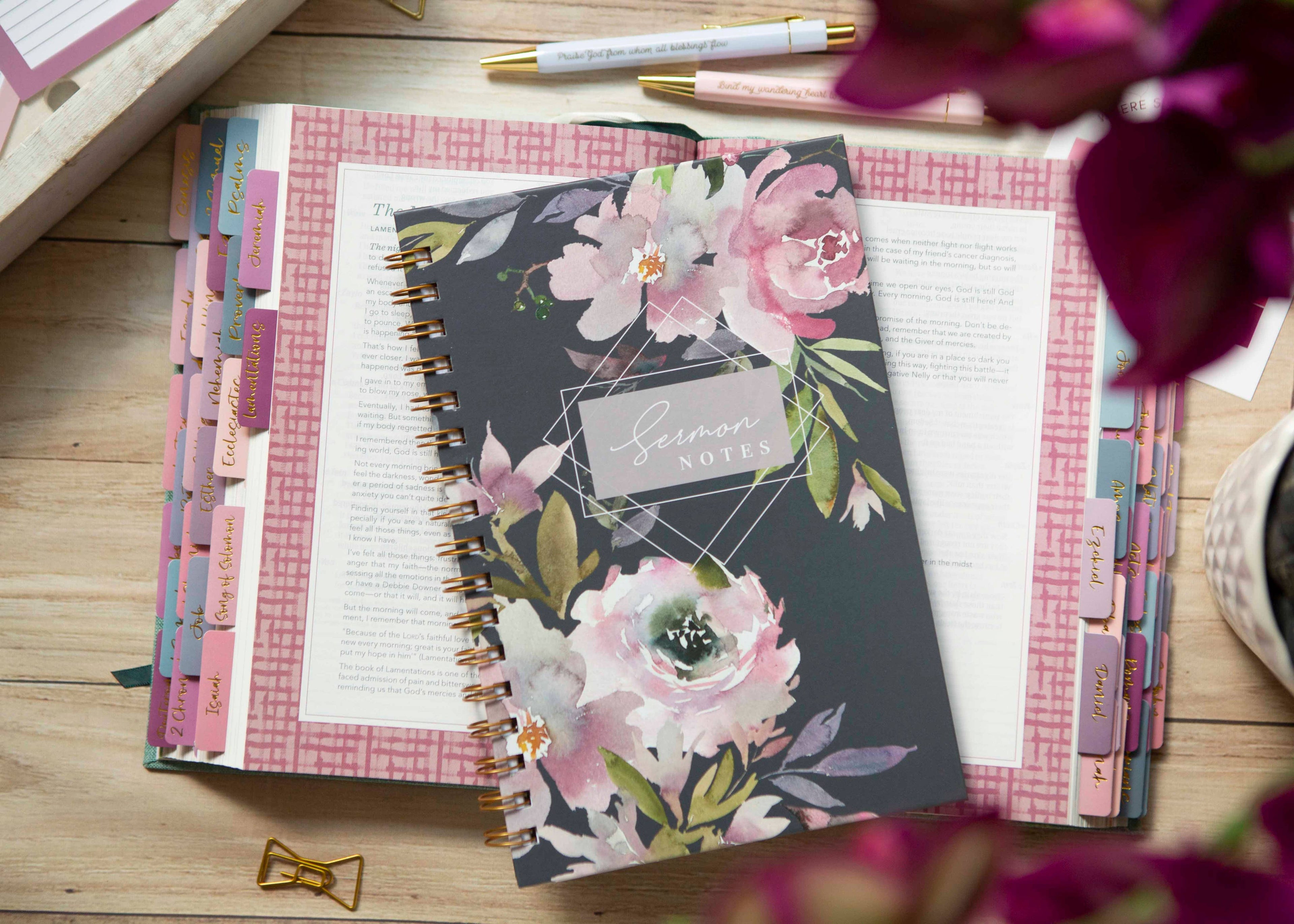 Sermon Notes Journal | Sermon Notebook