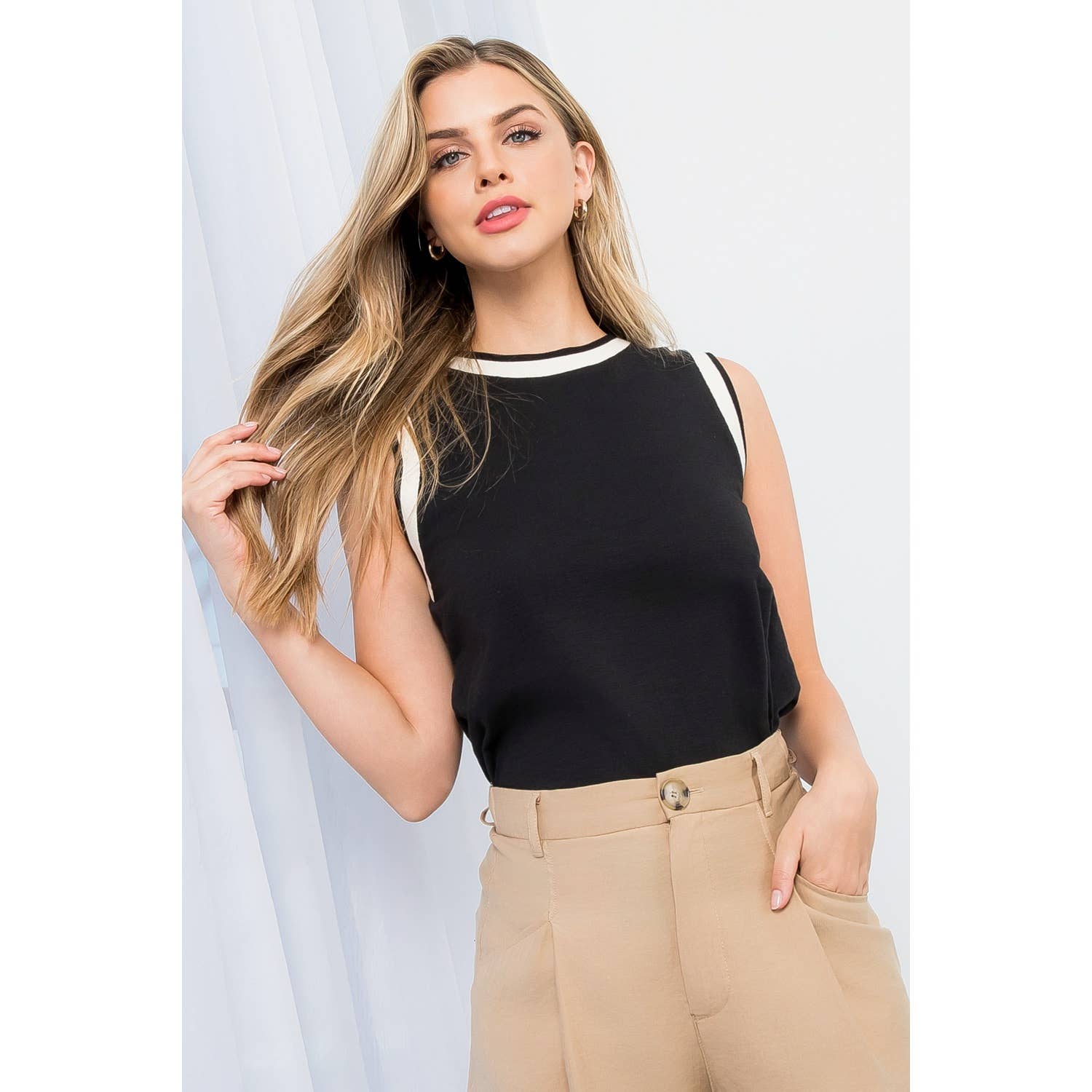 Knit Sleeveless Top