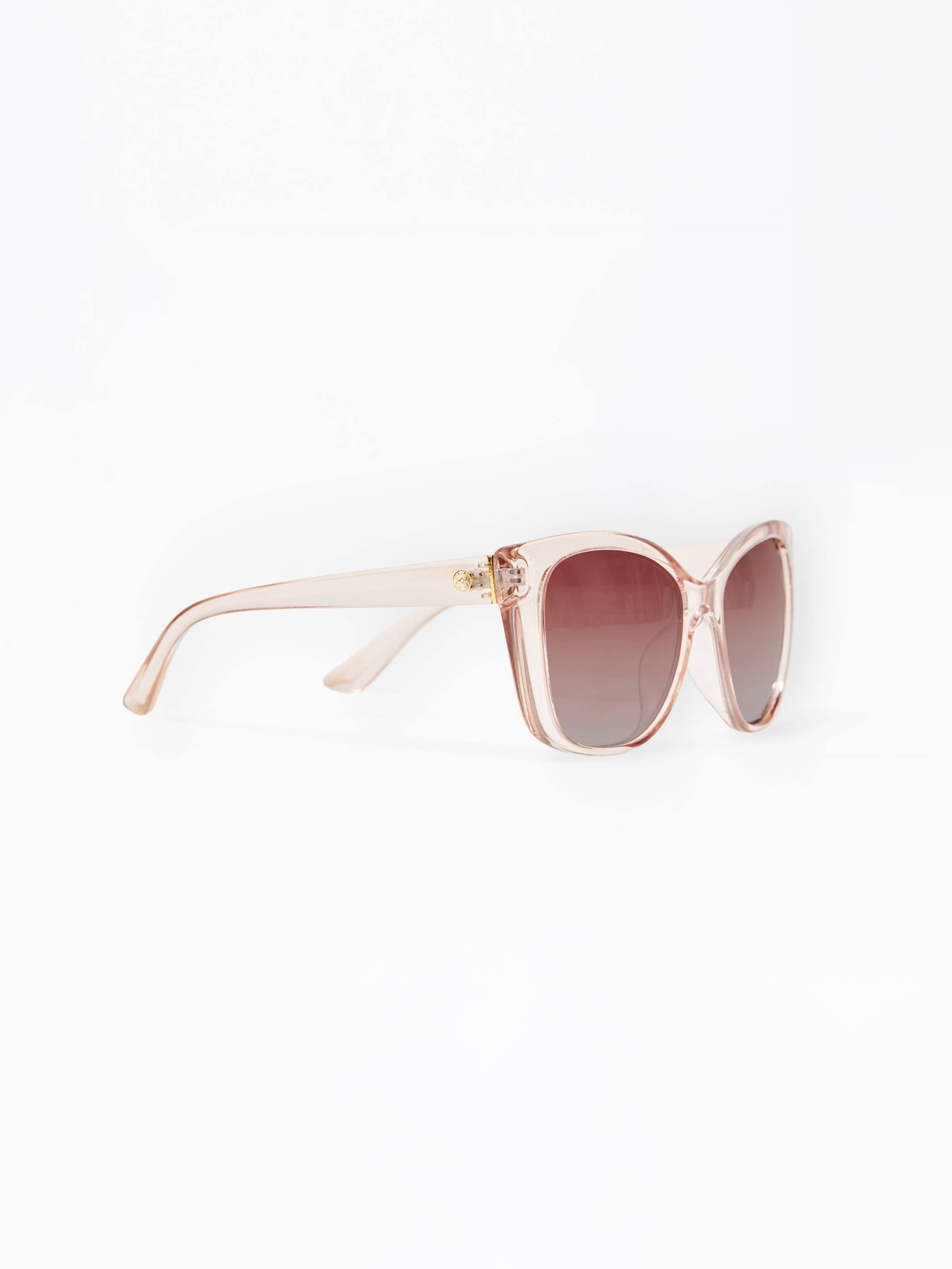 Olivia Polarized Sunglasses | Champagne