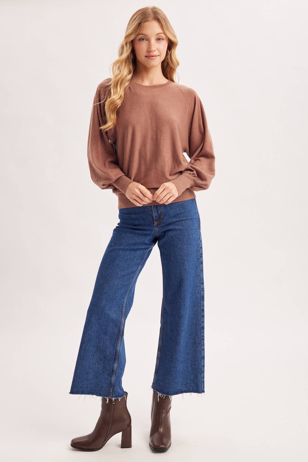Lightweight Knit Sweater Pullover