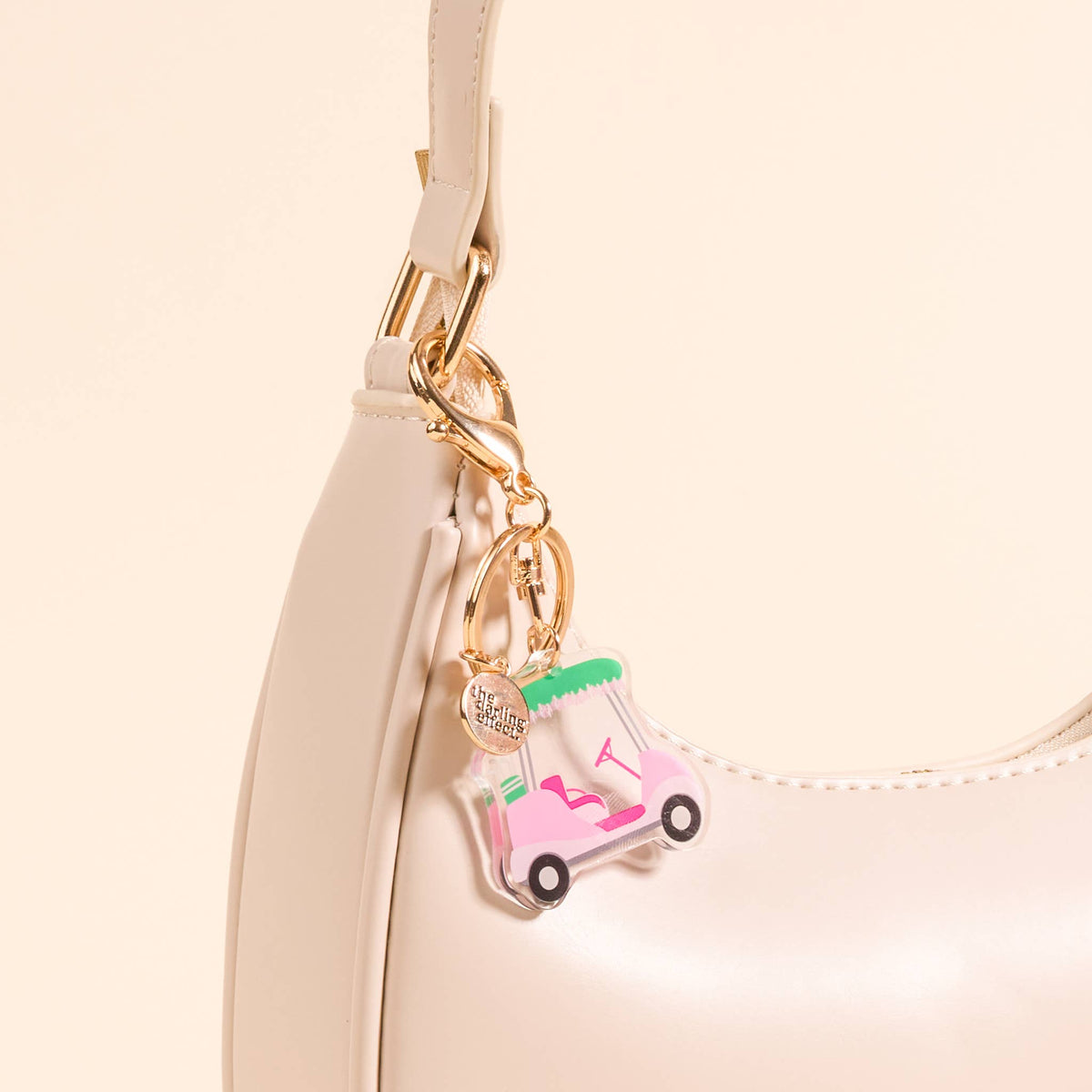 Acrylic Keychain–Golf Cart