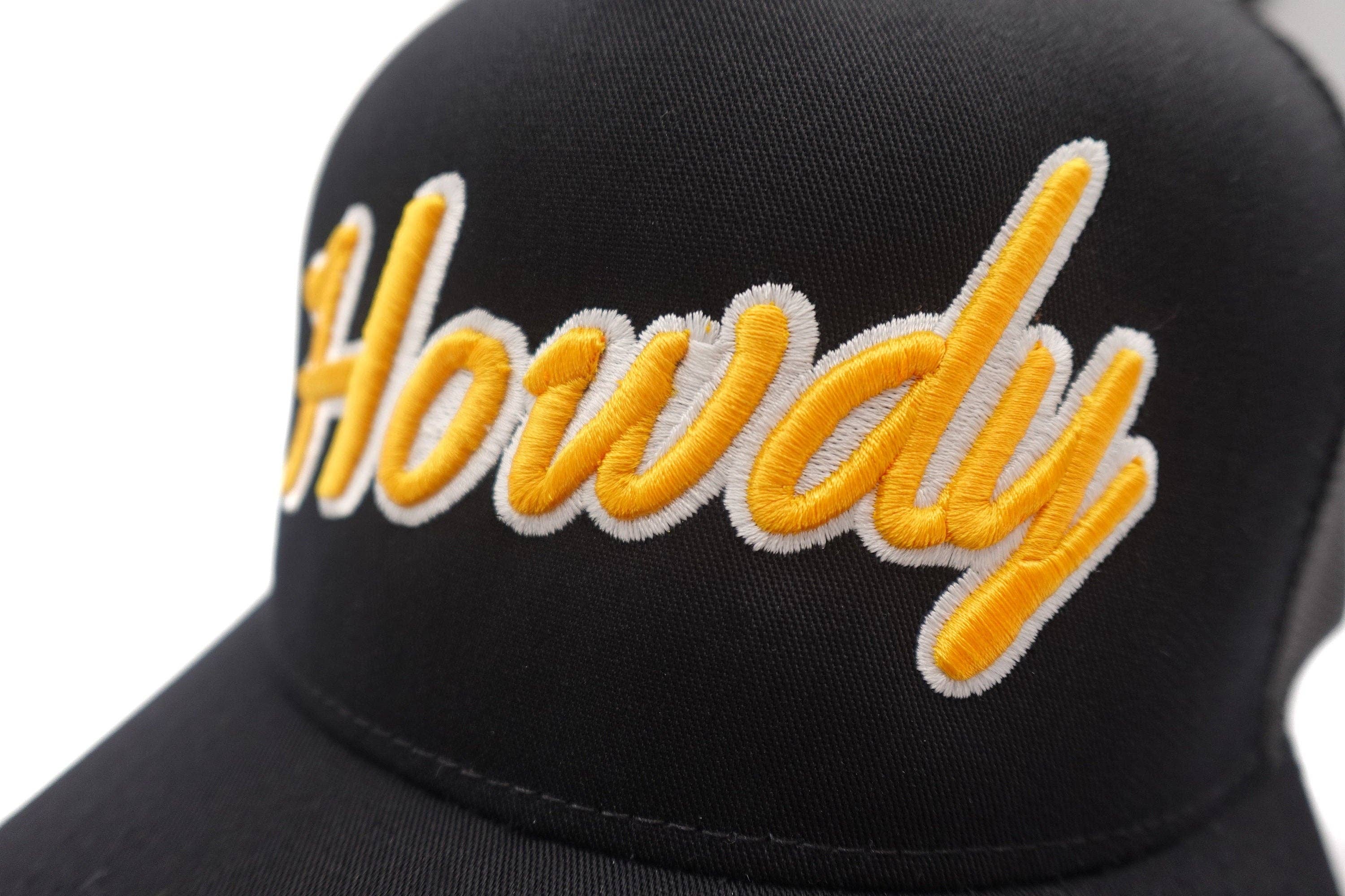 Black "Howdy" 5-Panel Trucker Hat