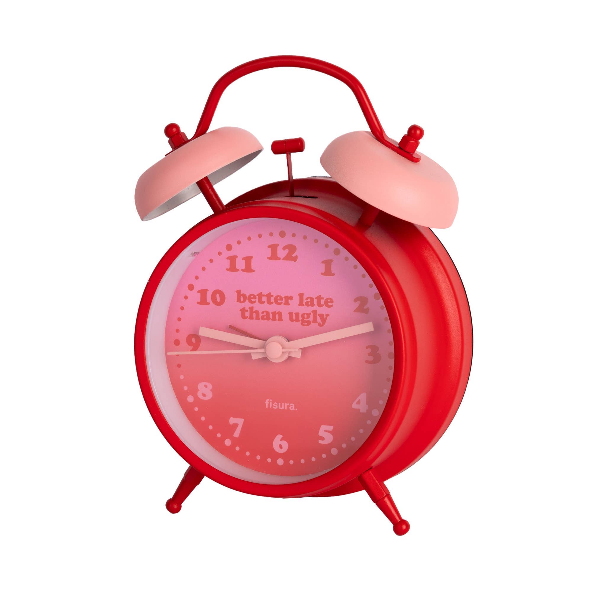 Retro Alarm Clock "Better Late Than Ugly"