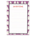To Boo List Halloween Ghosts 4x6 Lined Notepad