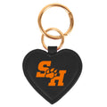 Sam Houston State Bearkats Heart Bag Charm/ Key Ring