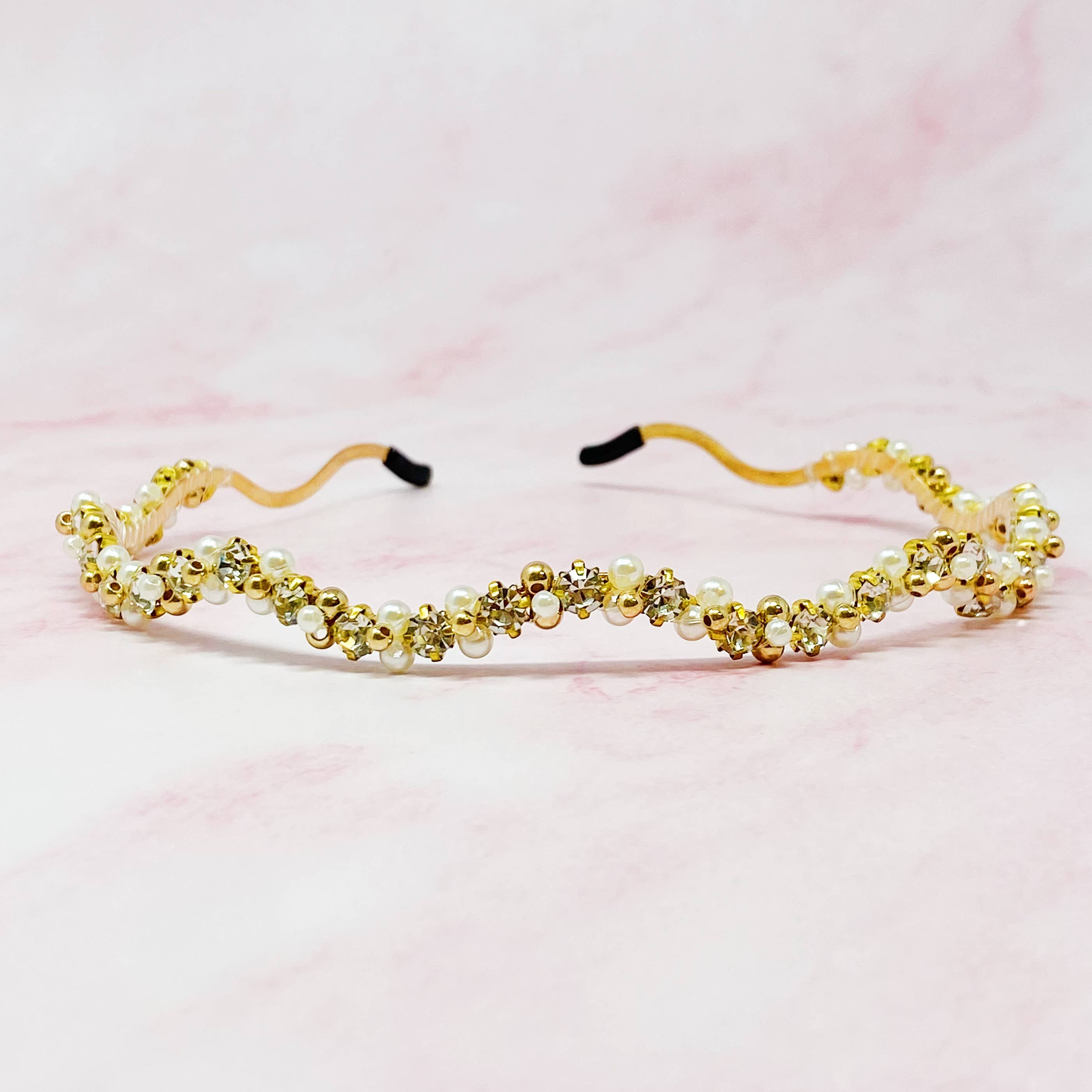 Pearl & Crystal Headband