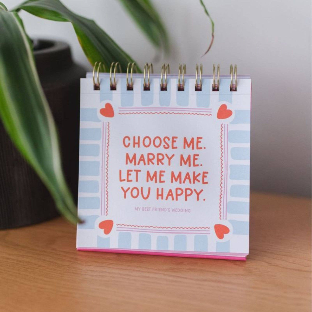 52 Weeks of Rom Com Quotes Desk Flip Calendar