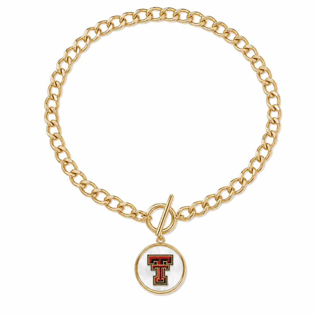 Texas Tech Logo  Necklace