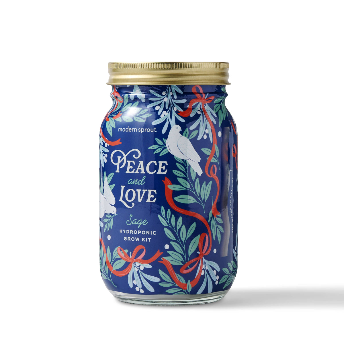 Holiday Herb Garden Jar