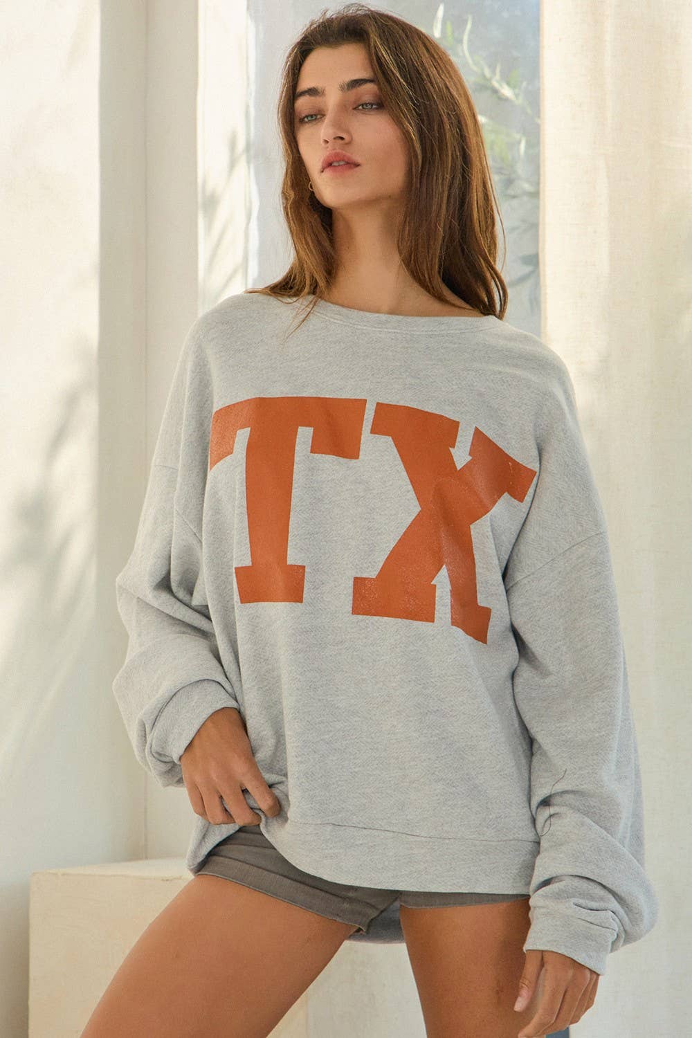 TX Graphic French Terry Sweatshirt
