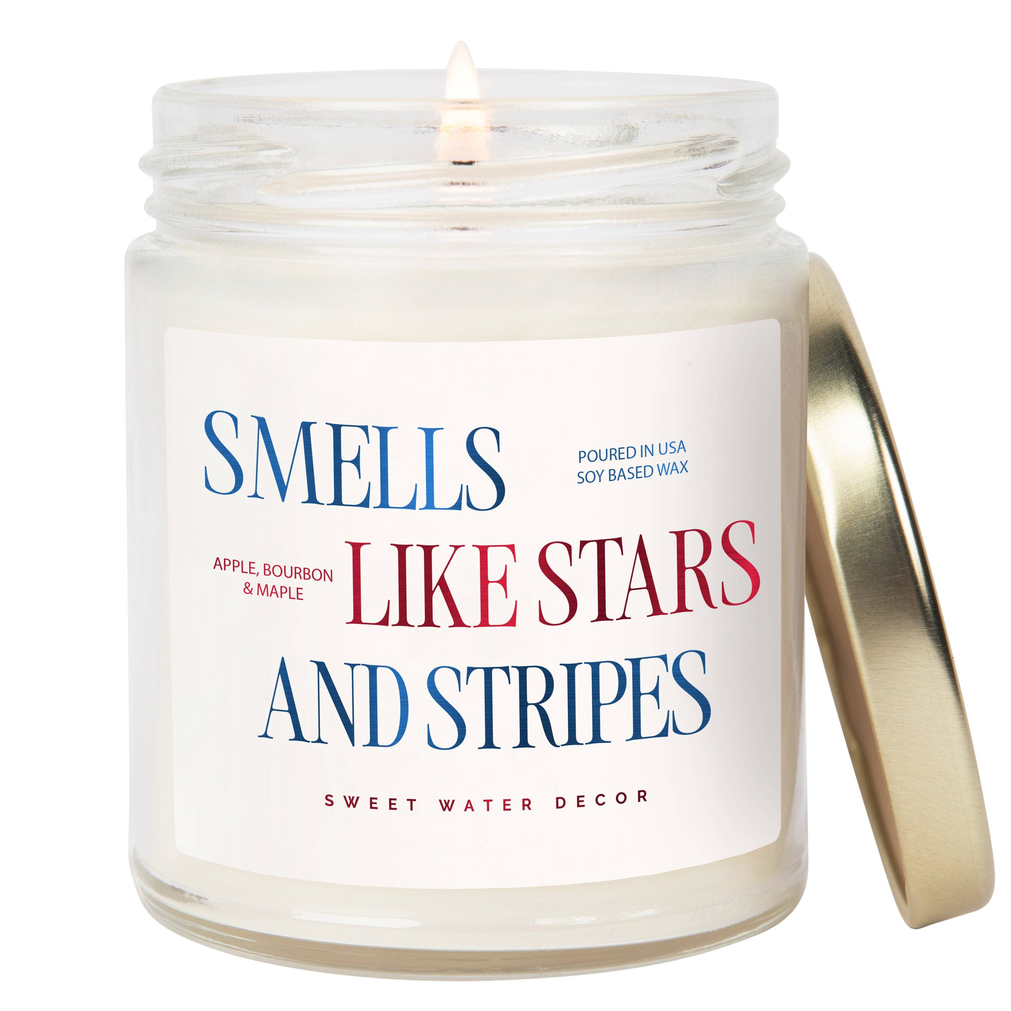 Smells Like Stars and Stripes 9 oz Soy Candle