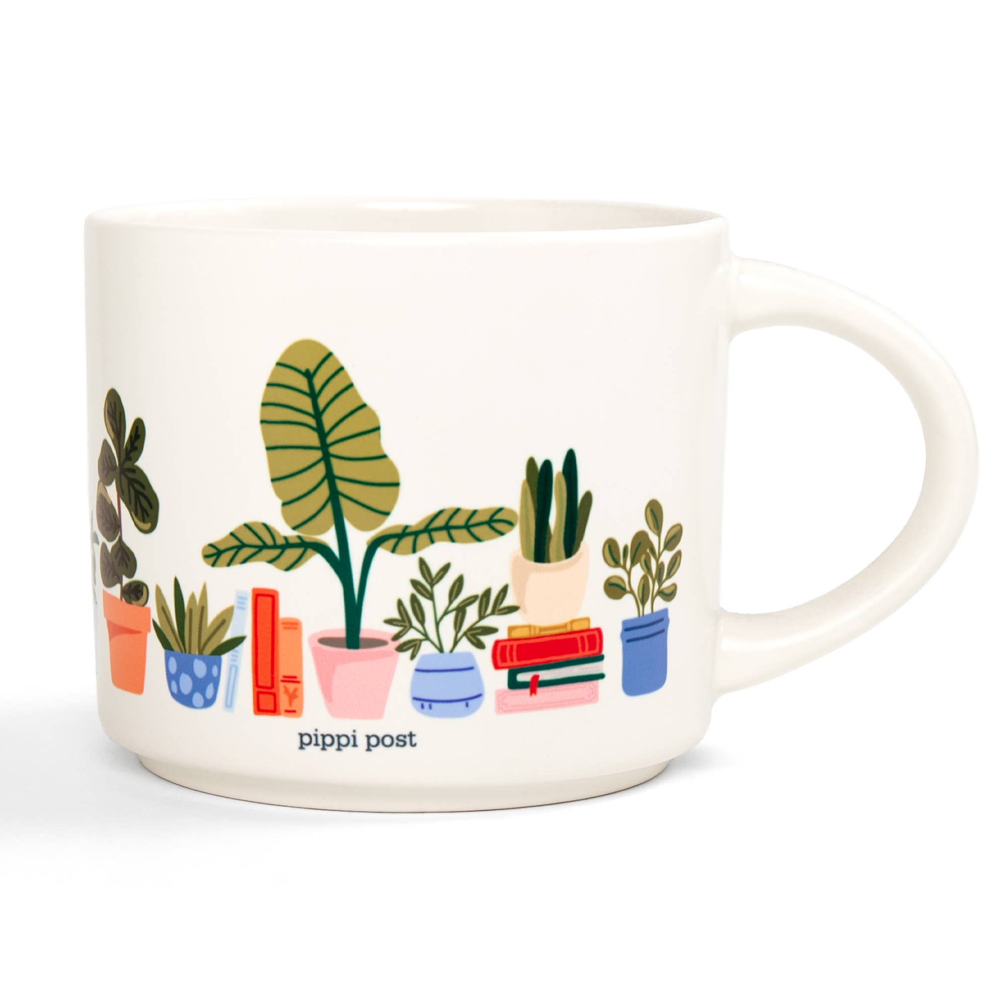 Potted Plants Large Ceramic Mug