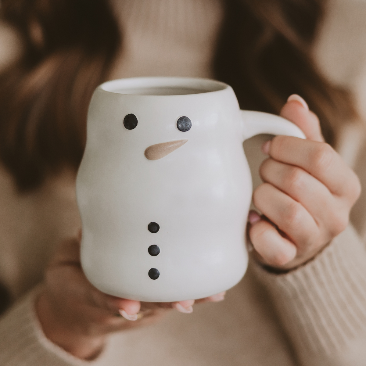 Snowman Coffee Mug - Christmas Decor & Gifts