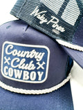 "Country Club Cowboy" Rope Trucker Hat