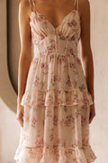 Floral Ruffle Tiered Maxi Dress