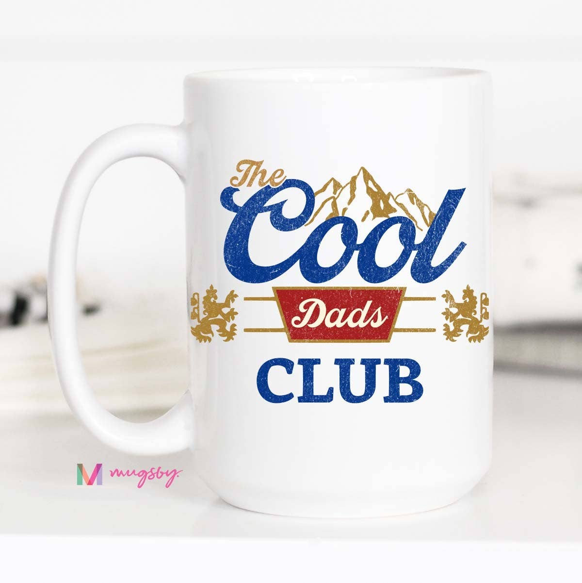 The Cool Dads Club Retro Funny Coffee Mug