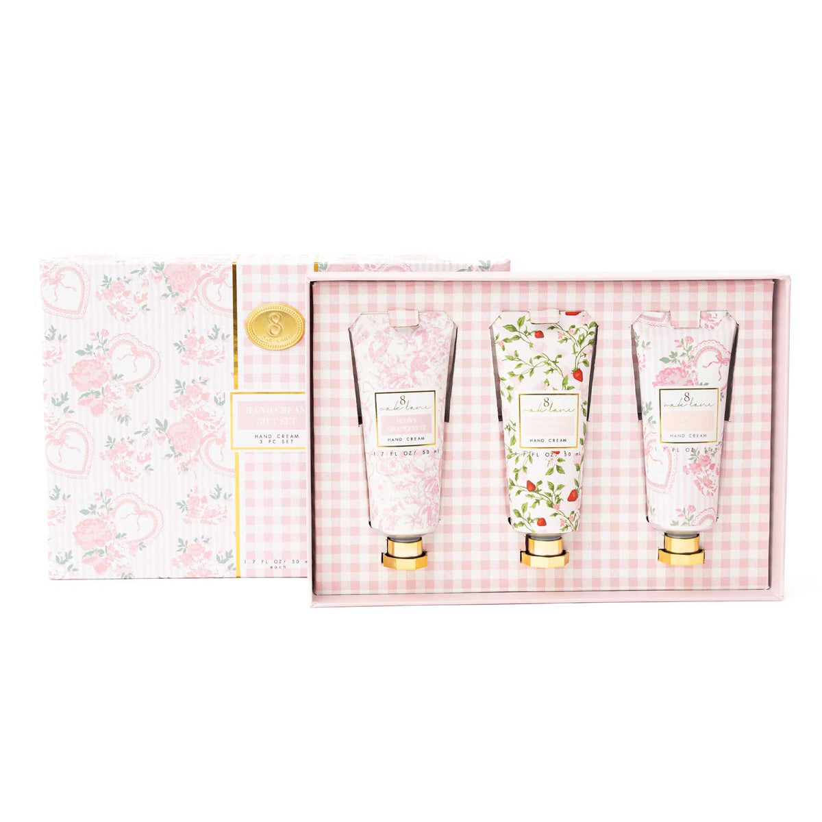 Sweetheart Blooms 3-Piece Hand Cream Gift Set