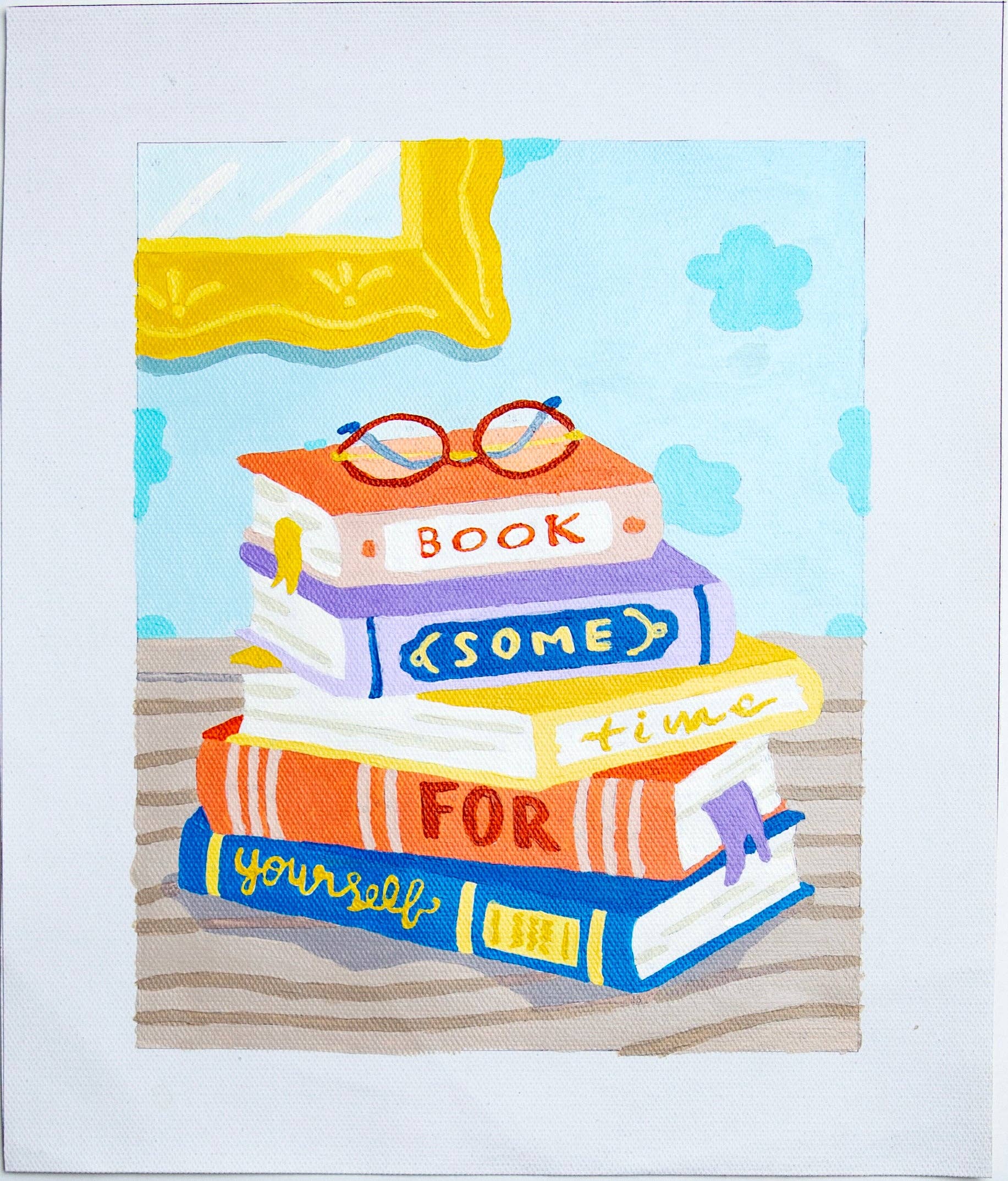 Book Some Time Paint by Number