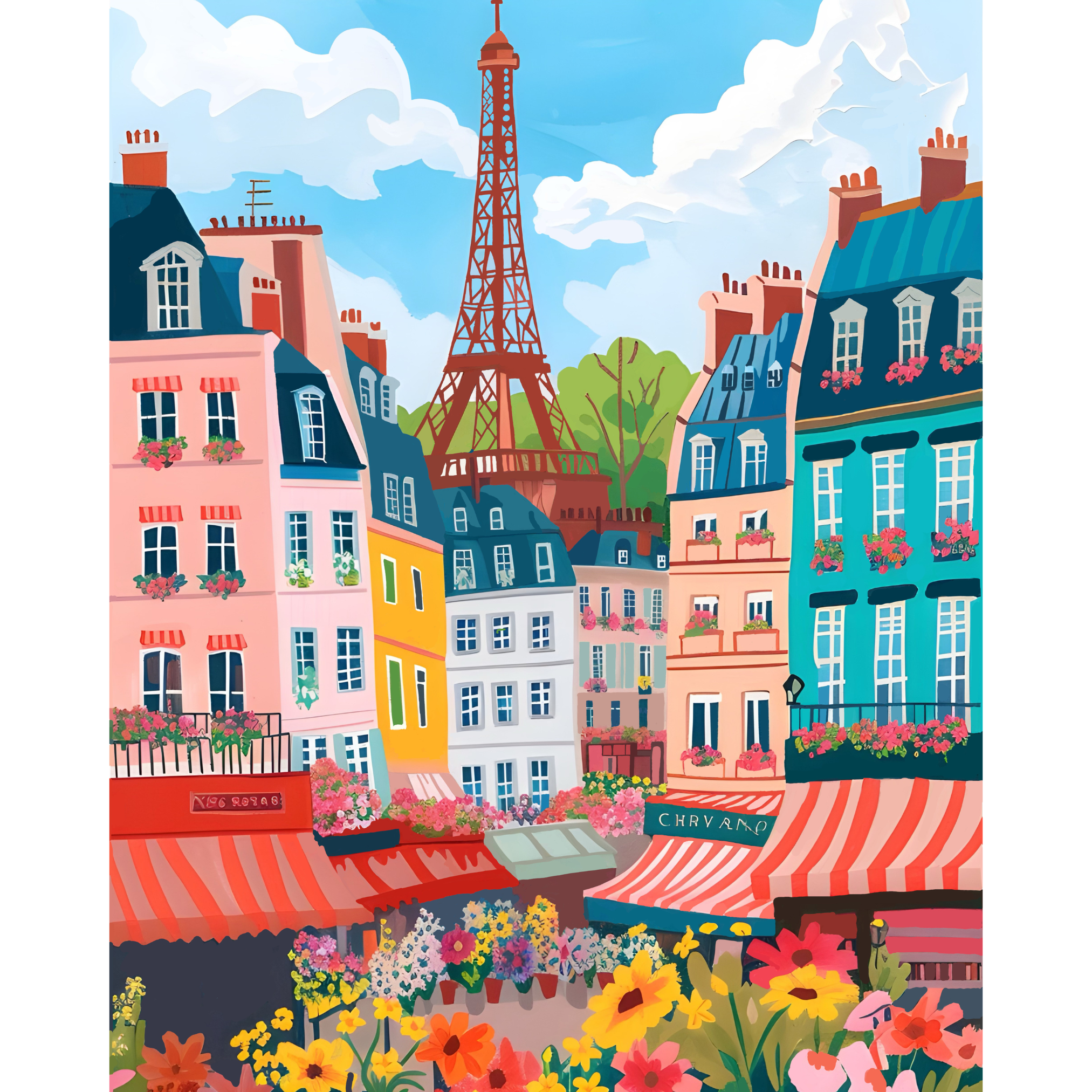Flower Market: Paris