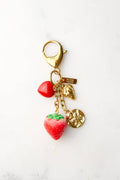 Freshly Picked Bag Charm - 18K Gold Plated + Resin