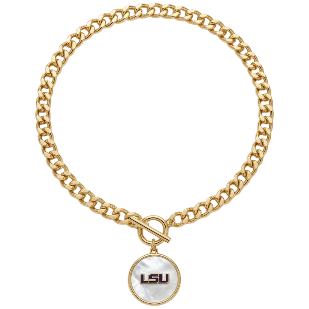 LSU Logo  Necklace