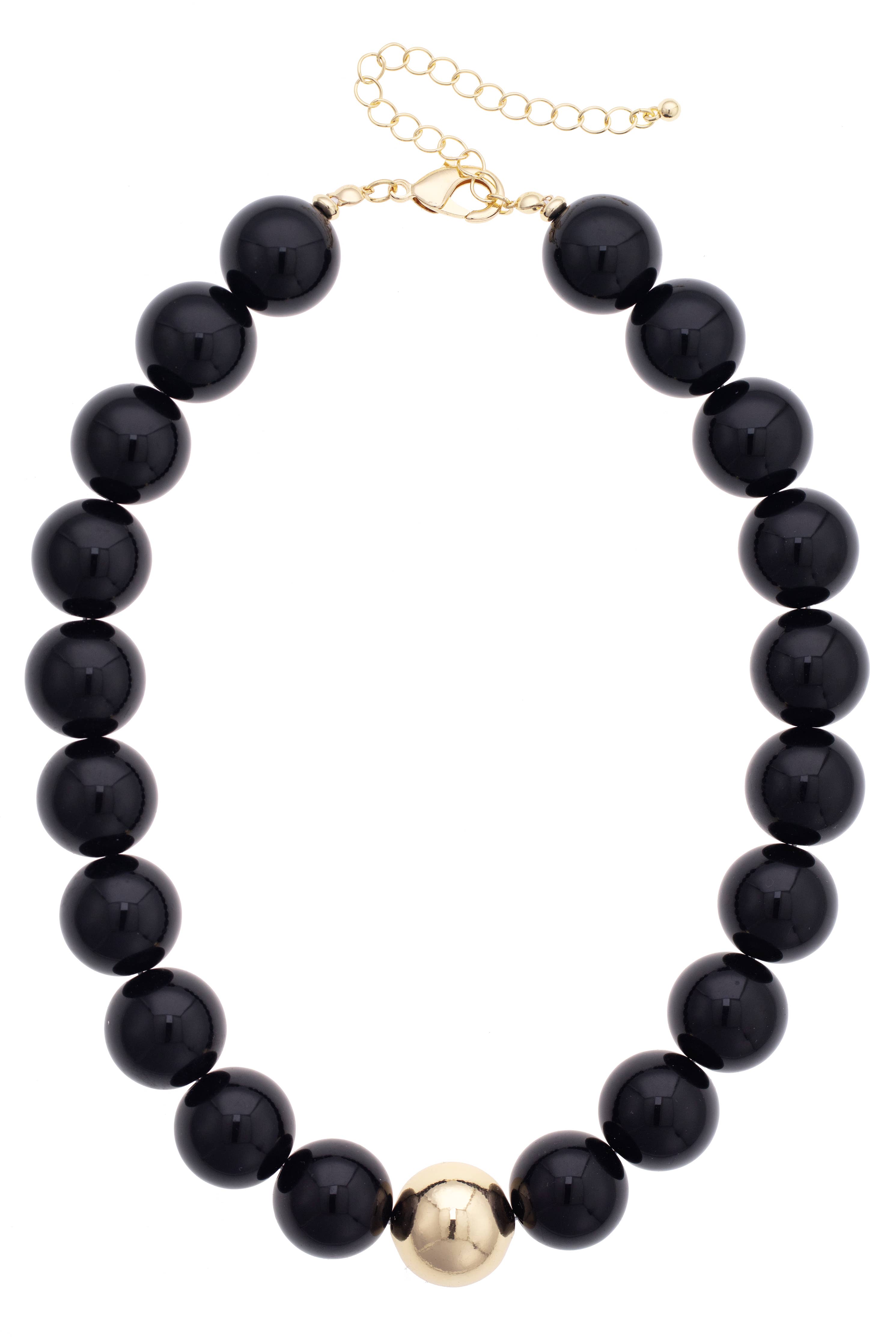 Marjorie Game Day Beaded Necklace