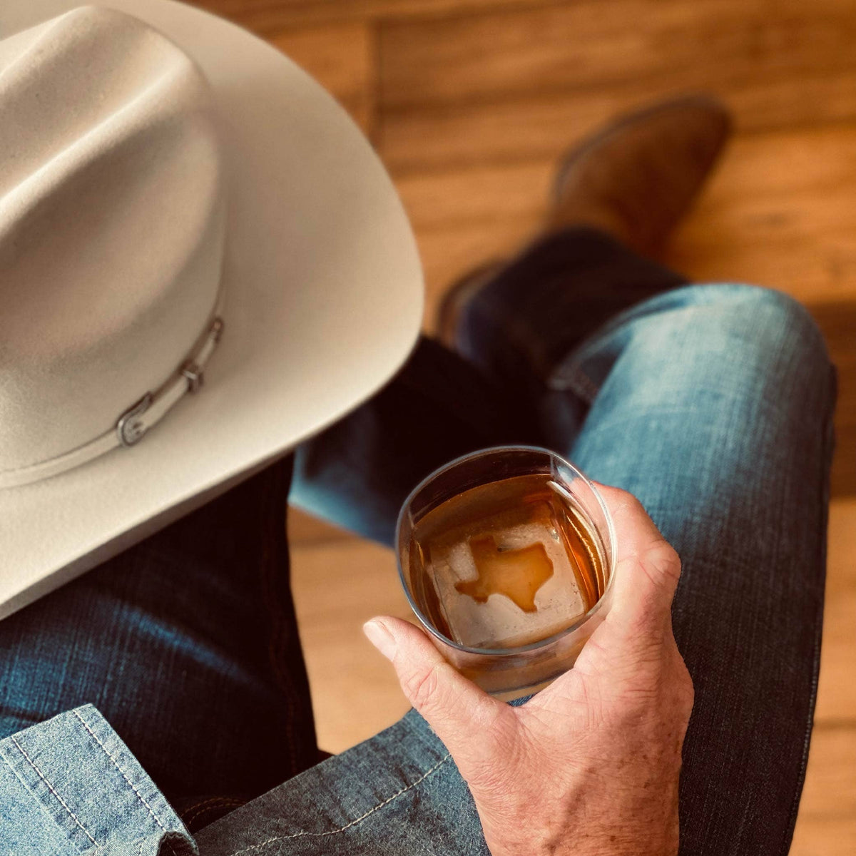Texan Custom Cocktail Ice Tray - Bundle