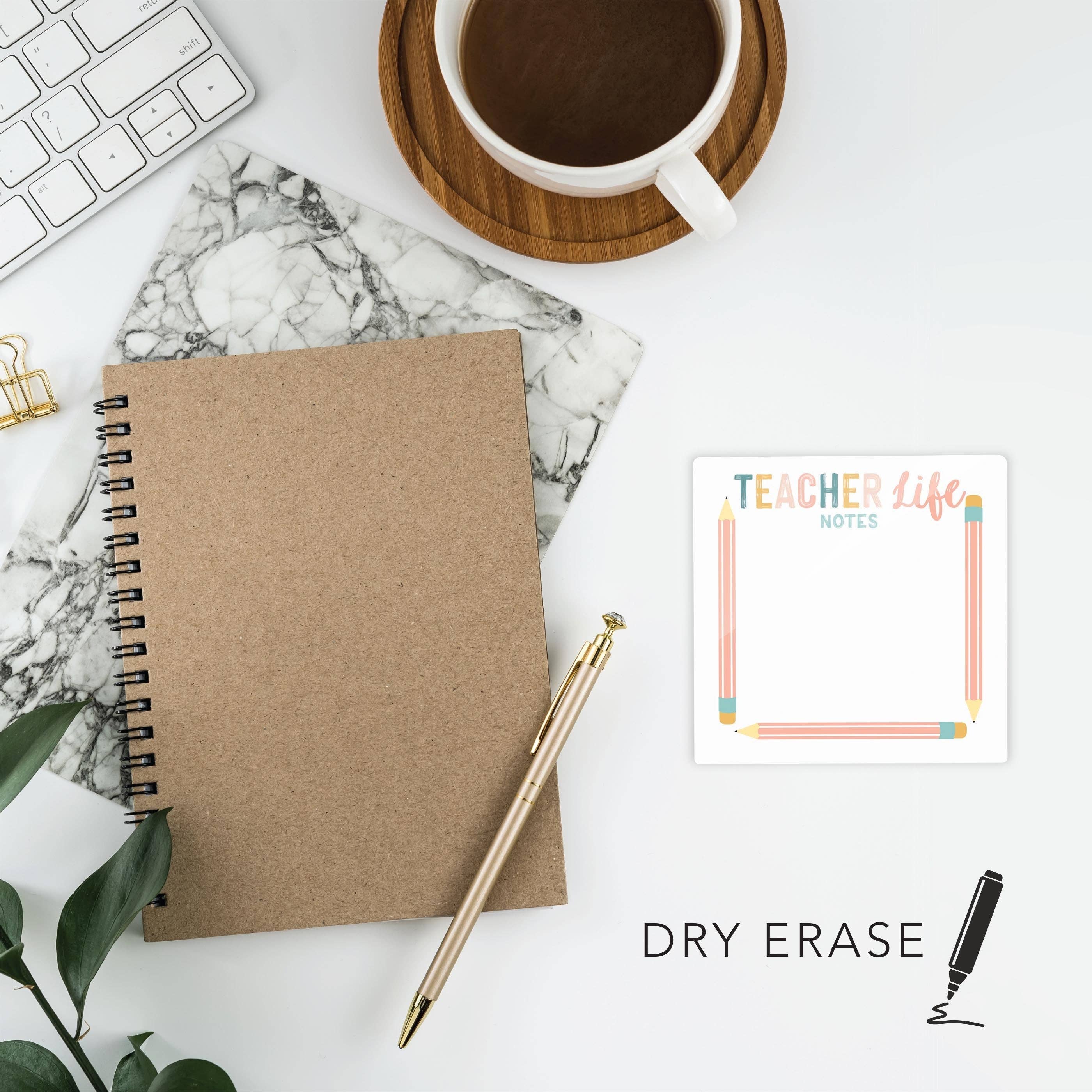 Dry Erase Boards, Teacher Message Board, Glass Marker Board