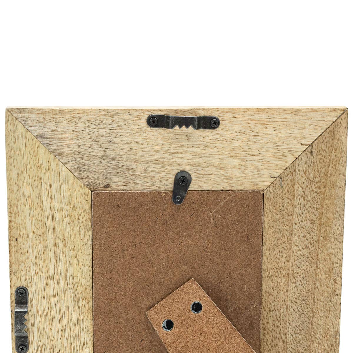 4x6 Alexander Embroidred Wood And Cotton Photo Frame Black