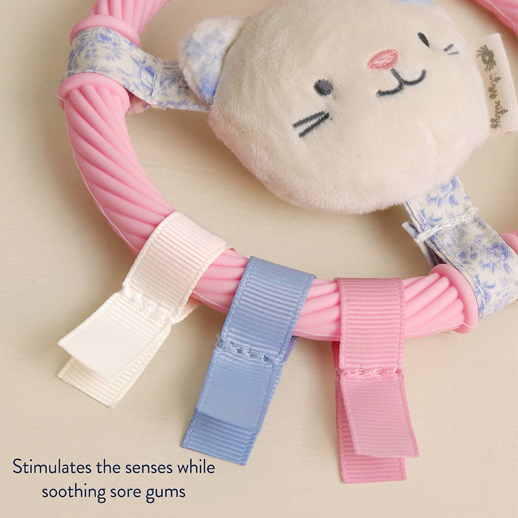 Itzy Ring Pal™ - Teething Ring with Plush Character