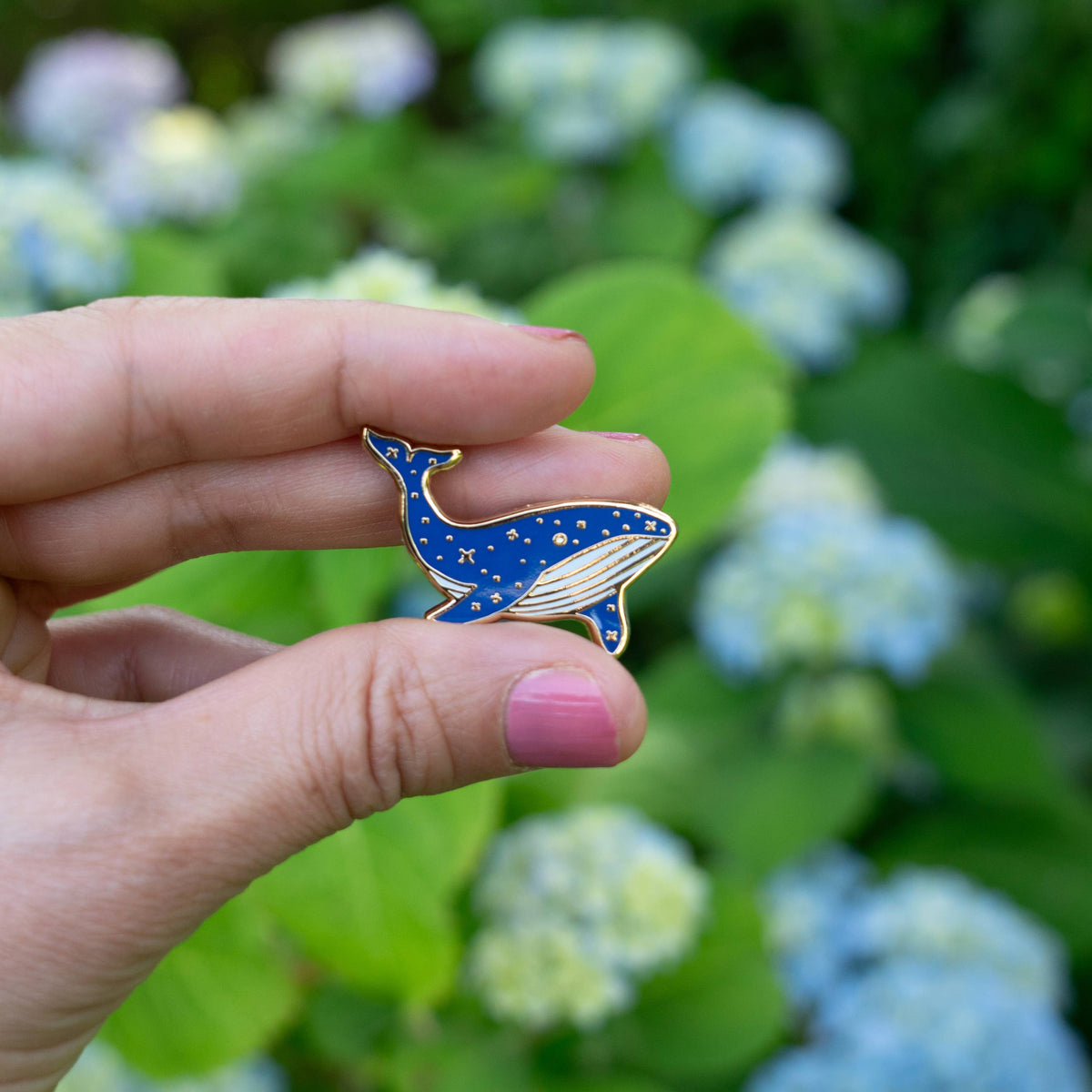 Blue Whale Pin, Beach Gifts