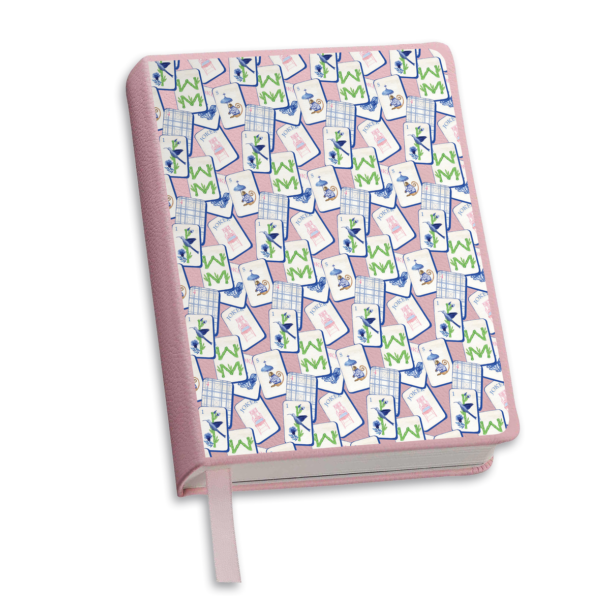 Journal (Pink) - Mahjong repeat
