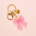 Acrylic Keychain - Pink Bow