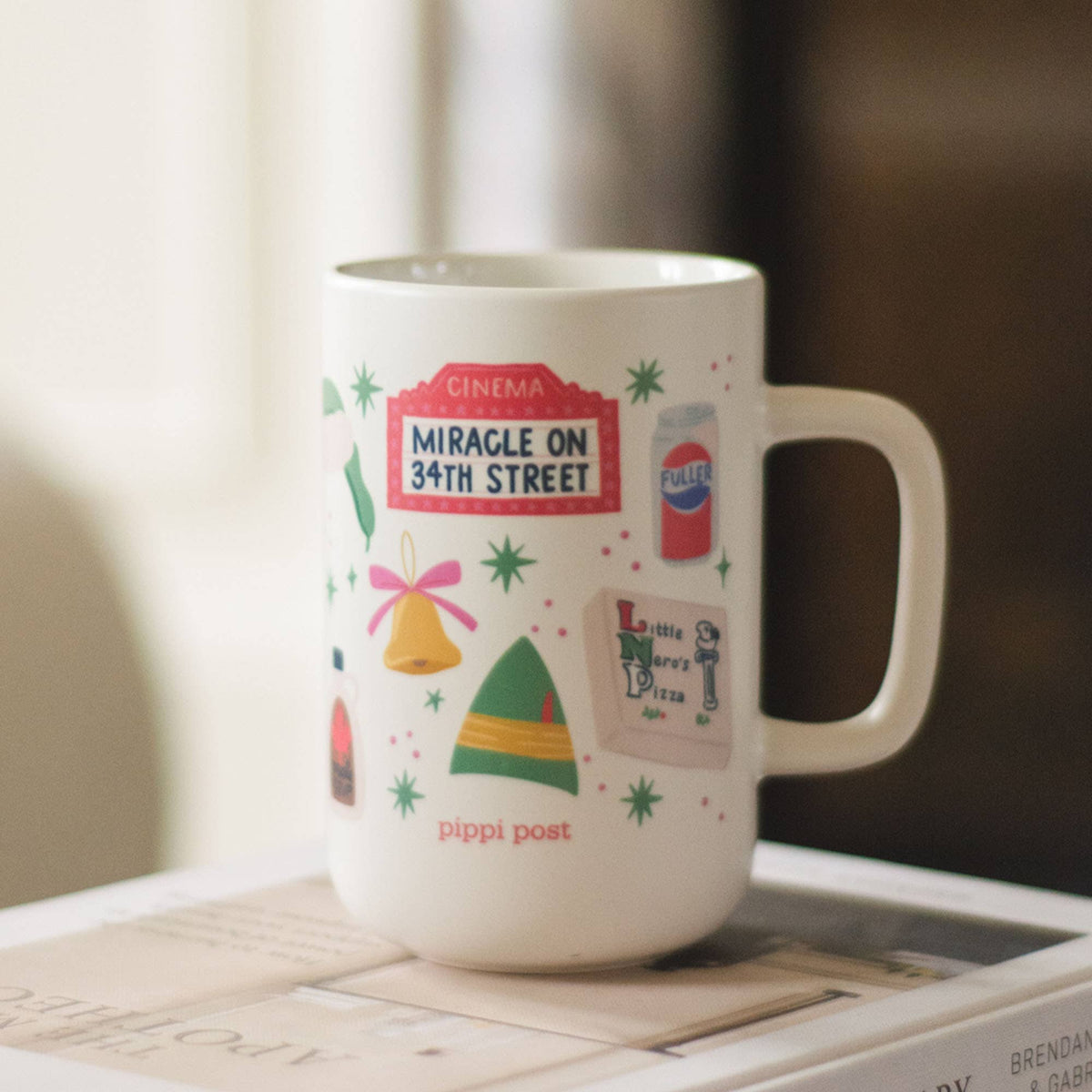 Classic Christmas Movie Favorites Tall Ceramic Coffee Mug