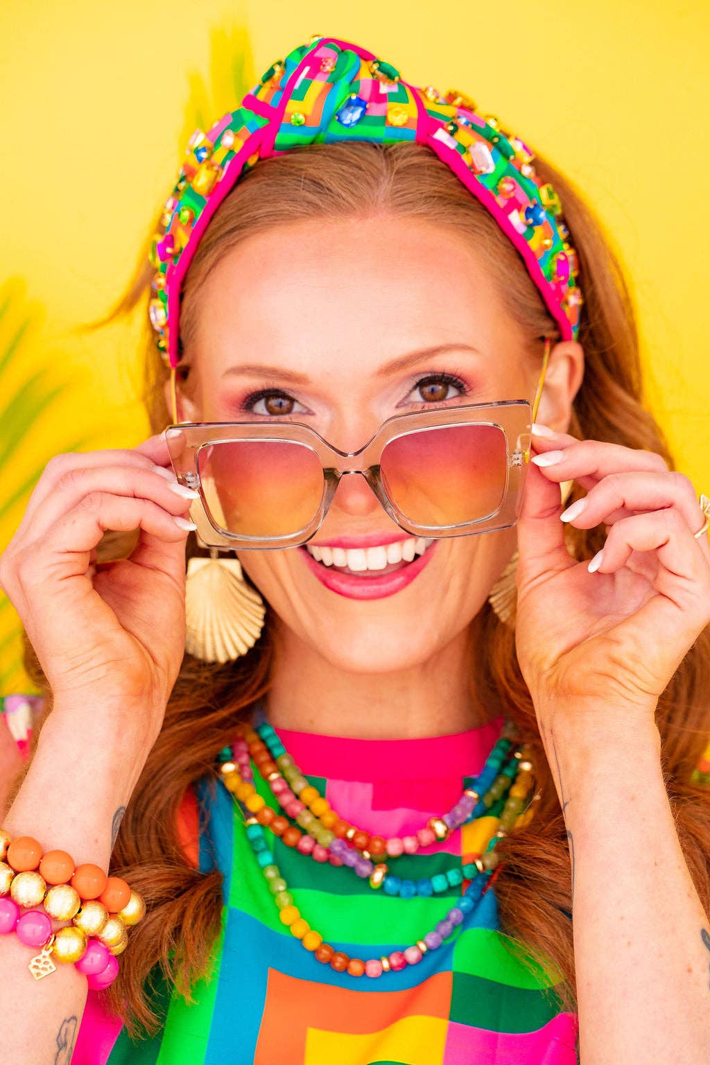 Lavender Retro Sunglasses