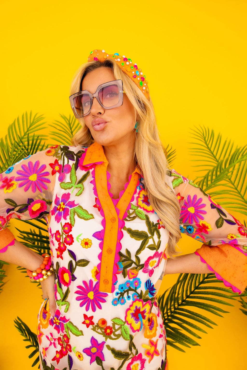 Lavender Retro Sunglasses