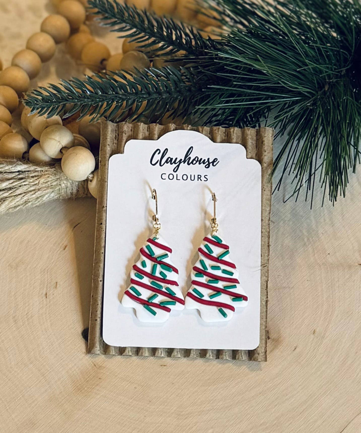 Christmas Tree Cakes Earrings  