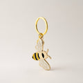 Honey Bee Keychain & Bag Charm, Nature Gifts
