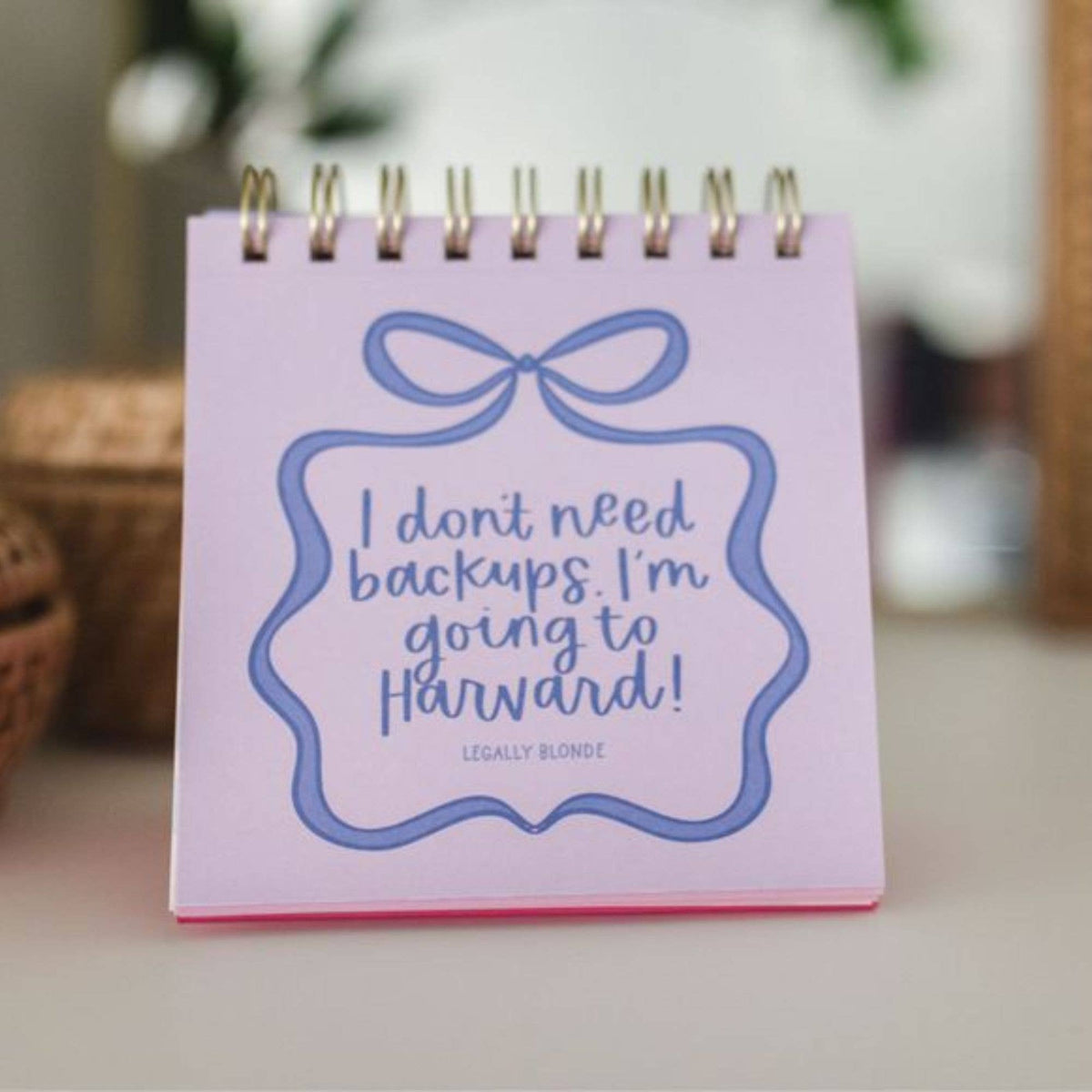 52 Weeks of Rom Com Quotes Desk Flip Calendar