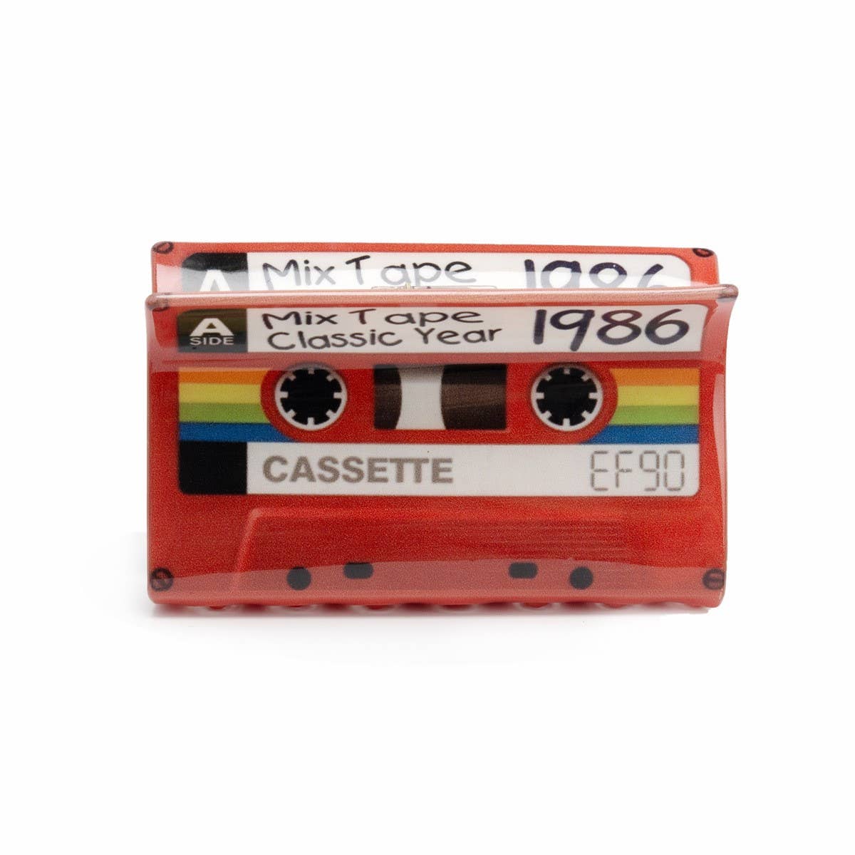Retro Cassette Tape Mix Tape Hair Claw Clip