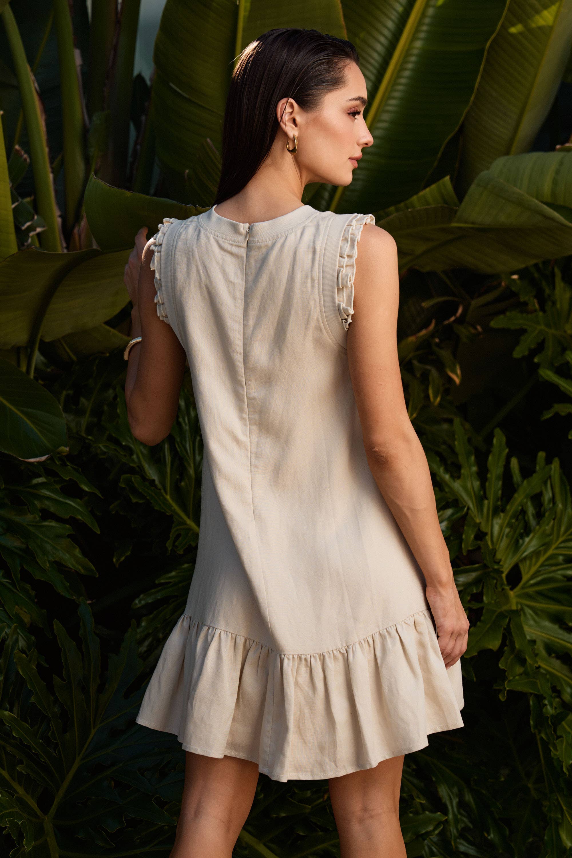 Ruffle Mini Dress