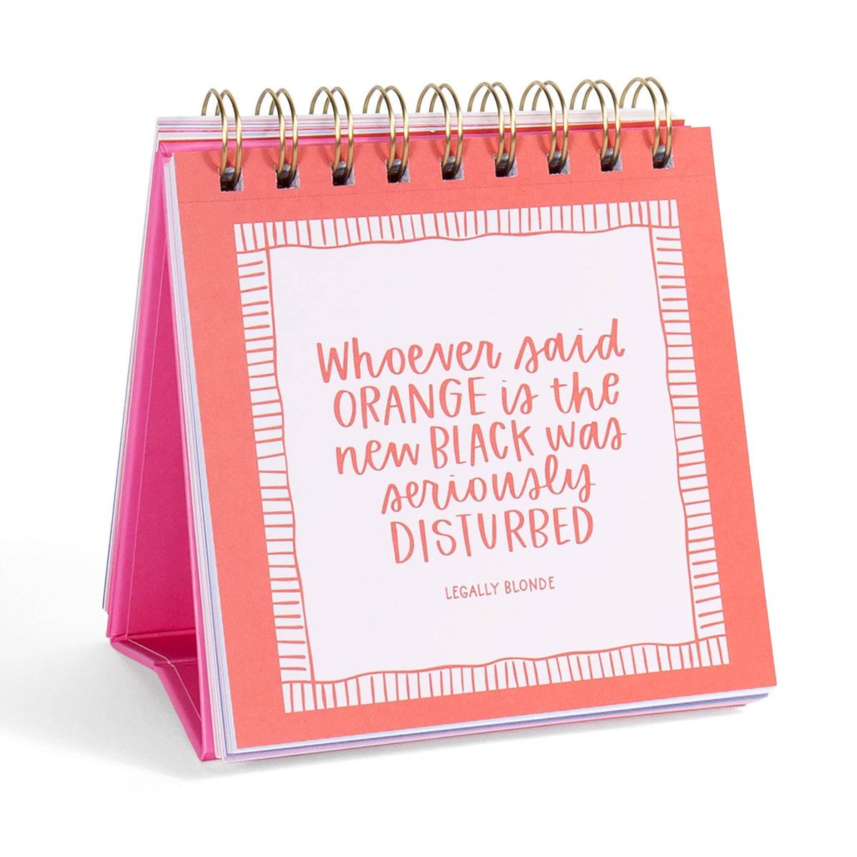 52 Weeks of Rom Com Quotes Desk Flip Calendar