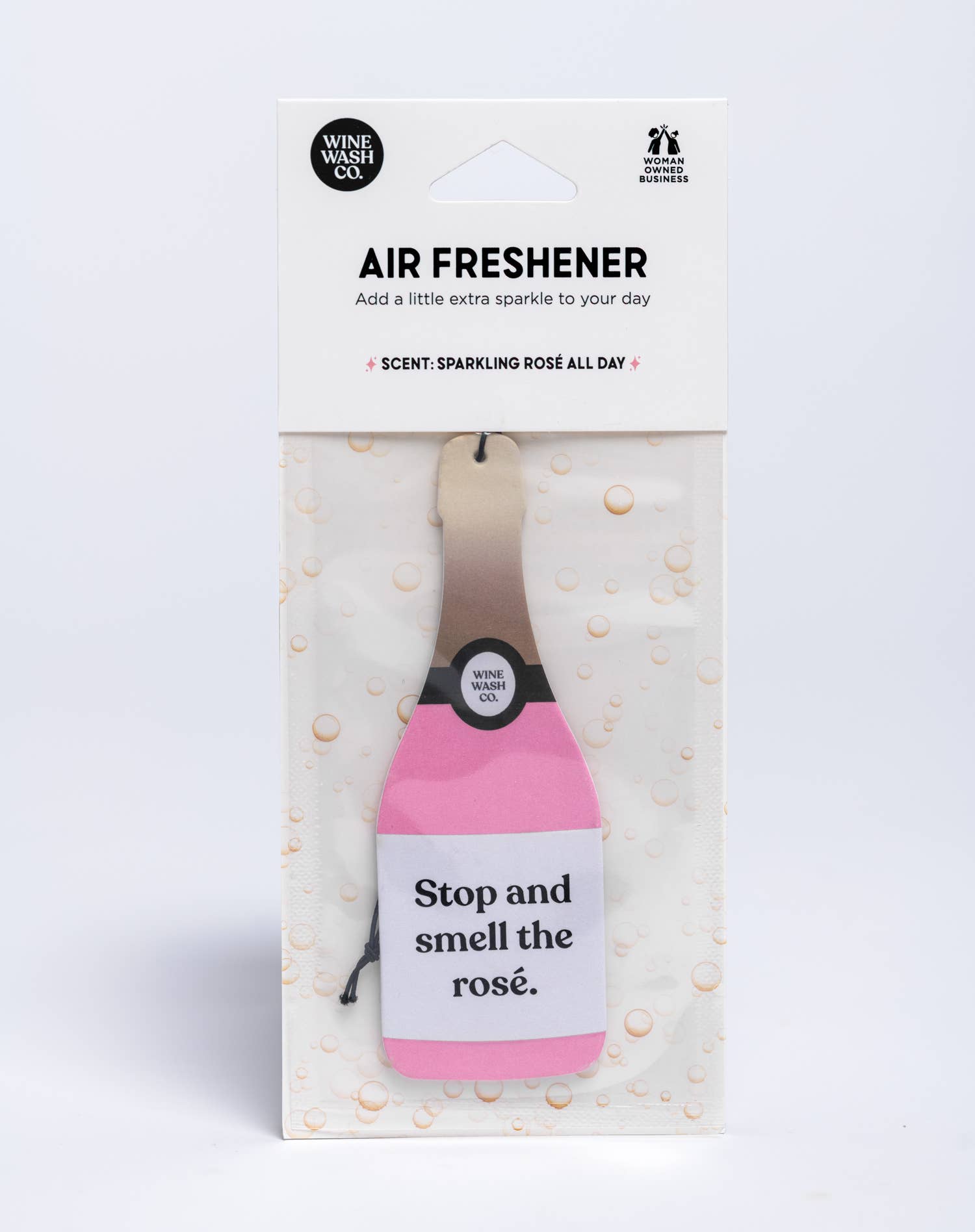 Wine Bottle Air Freshener - Rosé