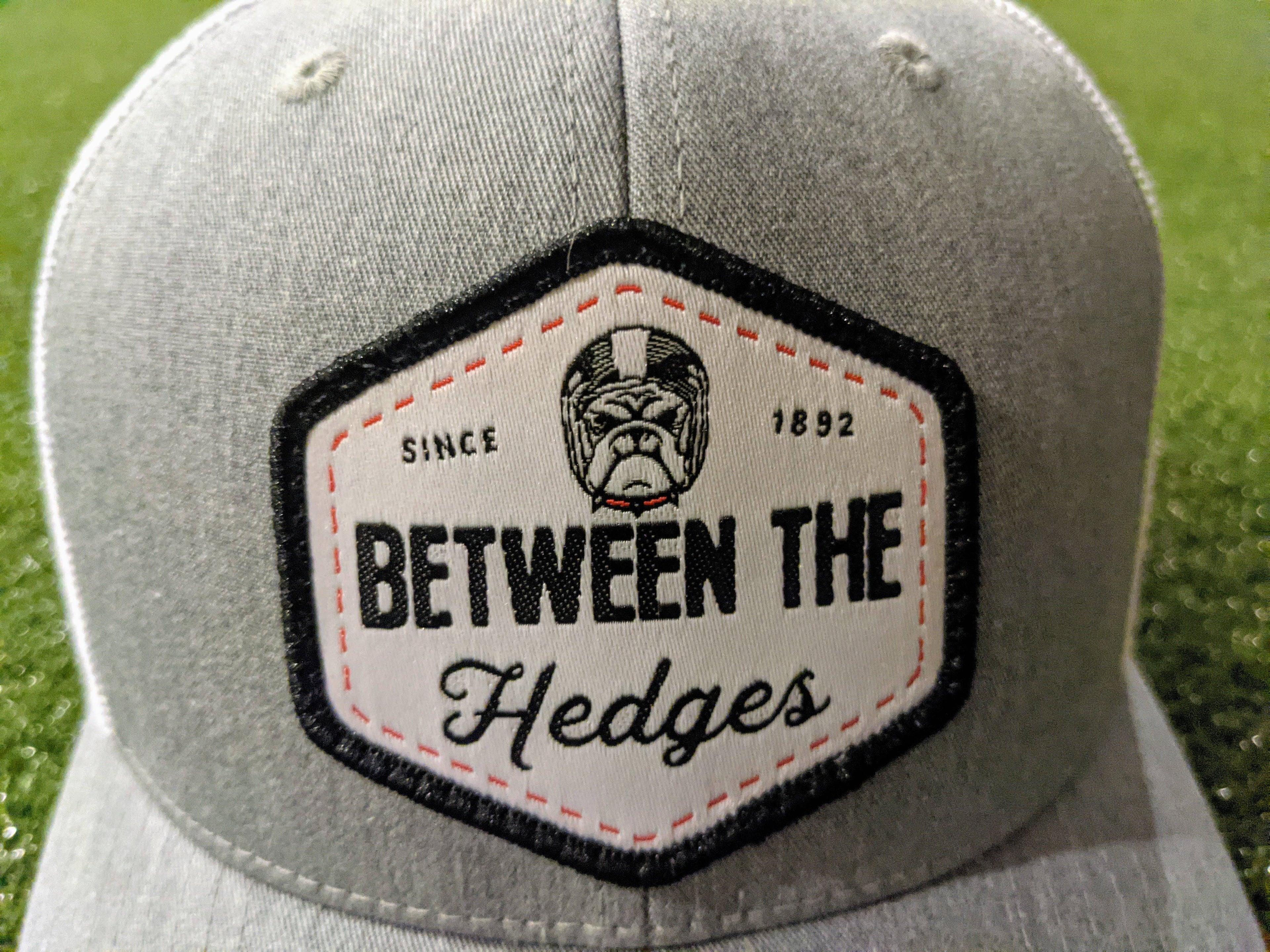 Grey & White "Between The Hedges" Trucker Hat