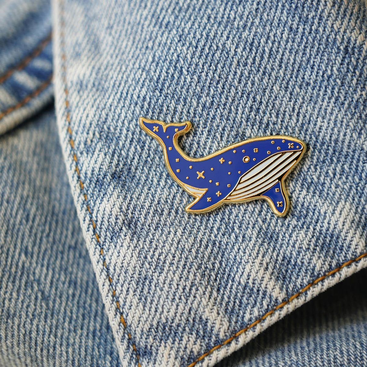 Blue Whale Pin, Beach Gifts