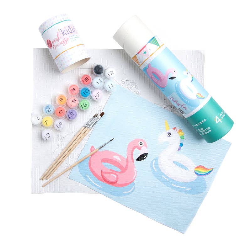 Floating Fun: Paint by Number