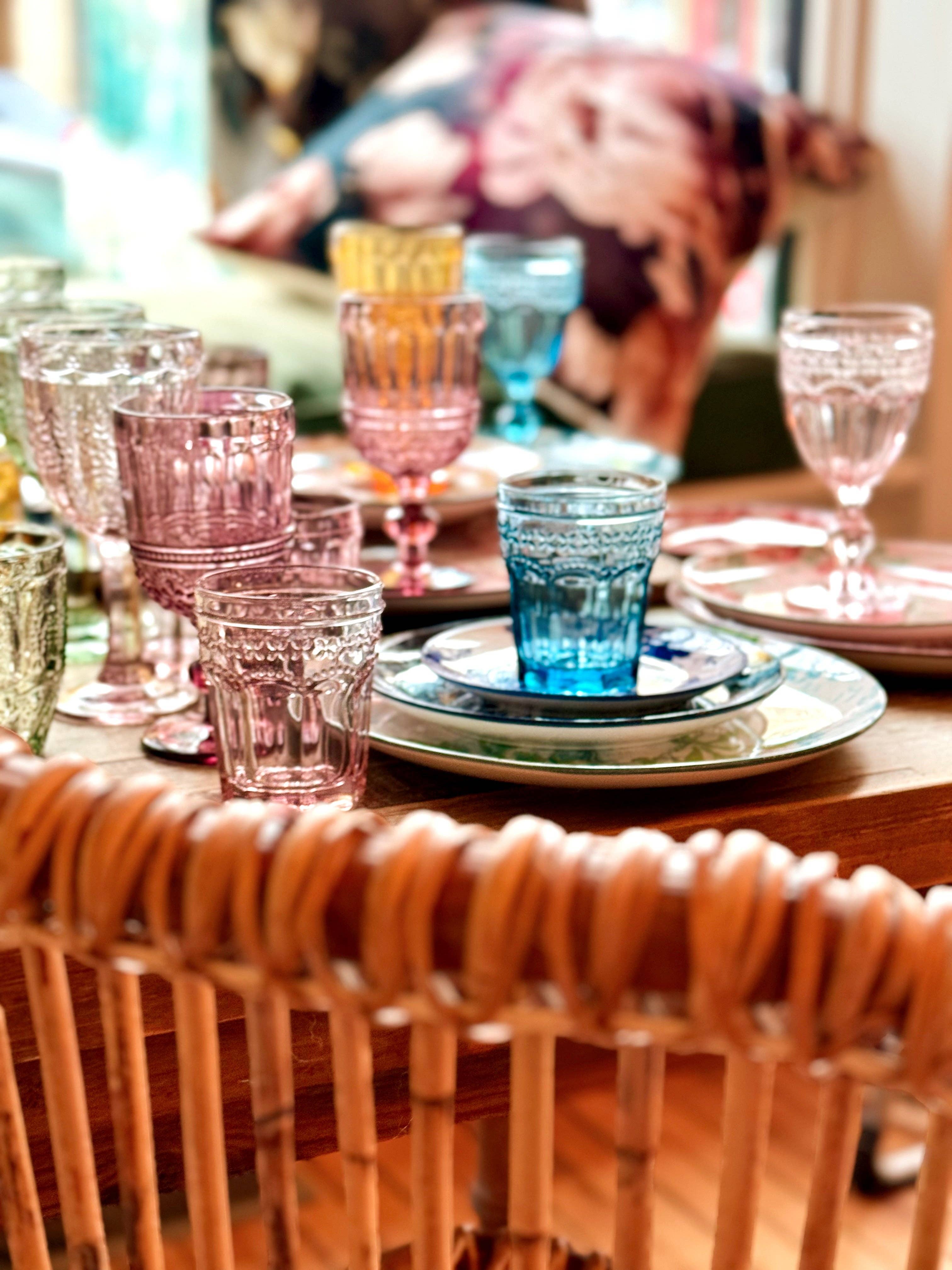 Rouen Blush Goblet