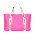 Mahjong Tote Bag Mahjong Tile Bag Leather | Pink